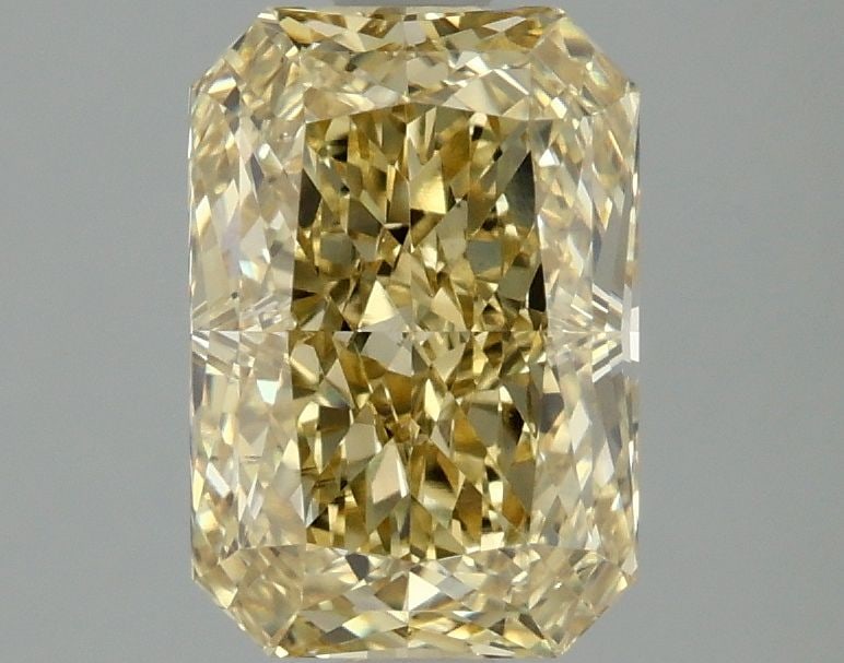 Loose Diamond - RADIANT 2.08ct Fancy Intense Yellow VS2: Loose Diamond - RADIANT 2.08ct Fancy Intense Yellow VS2 Source: This is a real non-mined Diamond that has been grown in a lab Shape: RADIANT Carats: 2.08 Color: Fancy Intense Yellow Certification: IGI