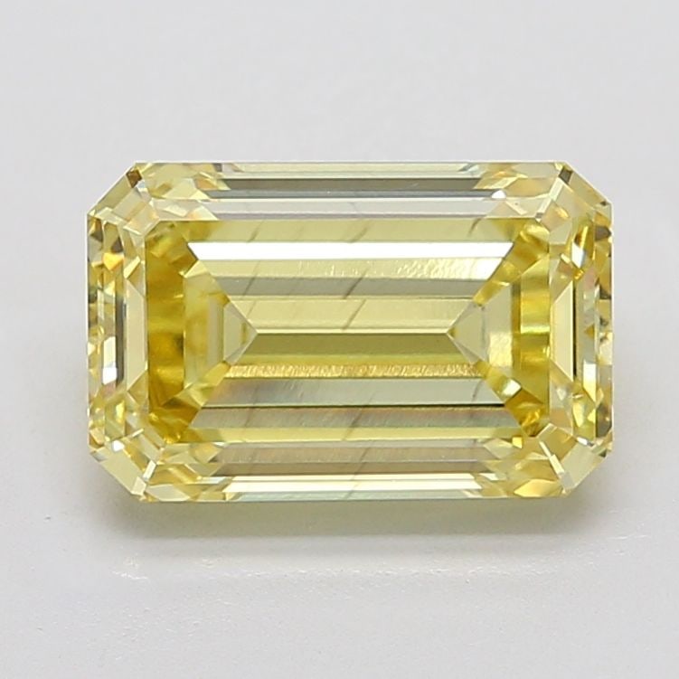 Loose Diamond - EMERALD 5.01ct Fancy Intense Yellow SI1 (1 of 1)