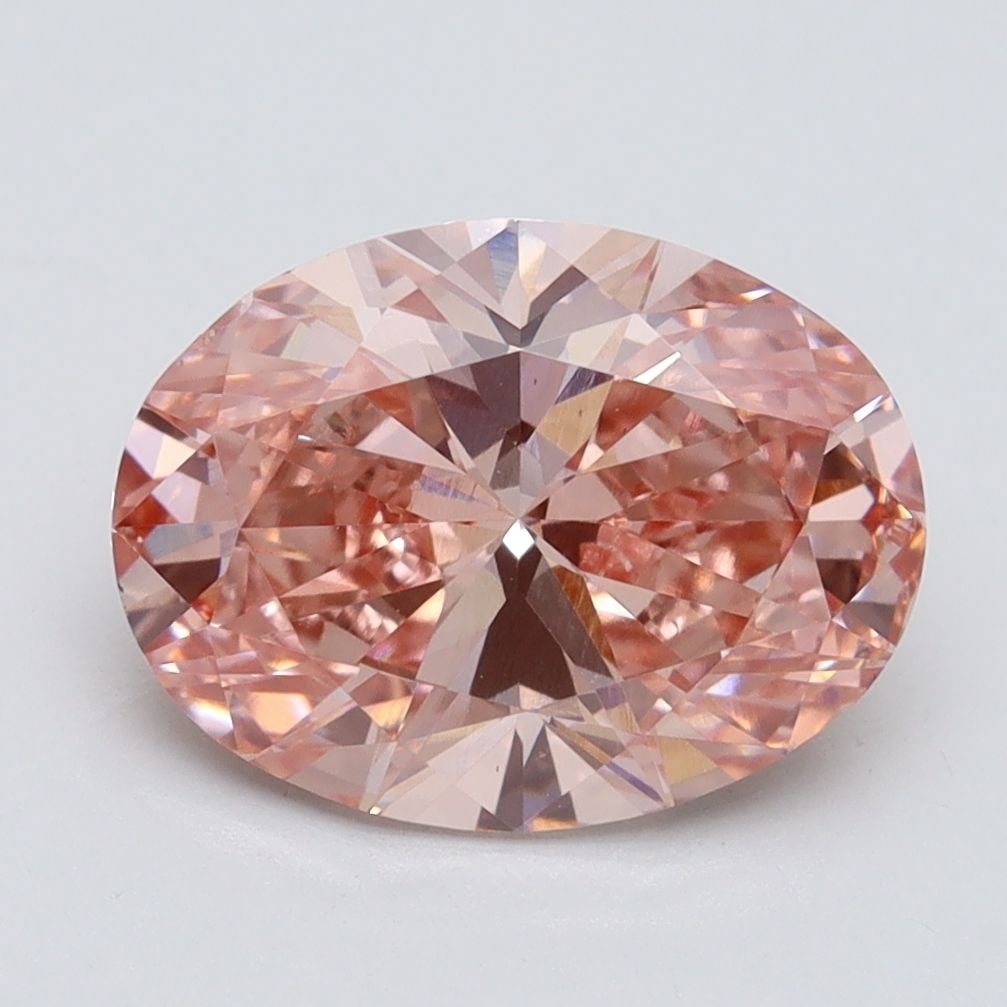 Loose Diamond - OVAL 3.01ct Fancy Intense Pink VS2: Loose Diamond - OVAL 3.01ct Fancy Intense Pink VS2 Source: This is a real non-mined Diamond that has been grown in a lab Shape: OVAL Carats: 3.01 Color: Fancy Intense Pink Certification: IGI Video: