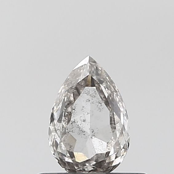 Loose Diamond - PEAR 0.38ct Salt and Pepper I2: Loose Diamond - PEAR 0.38ct Salt and Pepper I2 Source: This is a real non-mined Diamond that has been grown in a lab Shape: PEAR Carats: 0.38 Color: Salt and Pepper Certification: NONE Video: