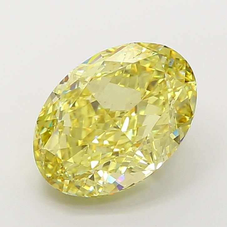 Loose Diamond - OVAL 10.26ct Fancy Intense Yellow VS1: Loose Diamond - OVAL 10.26ct Fancy Intense Yellow VS1 Source: This is a real non-mined Diamond that has been grown in a lab Shape: OVAL Carats: 10.26 Color: Fancy Intense Yellow Certification: IGI Vid