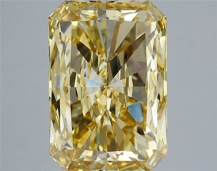 Loose Diamond - RADIANT 4.03ct Fancy Intense Yellow VS1 (1 of 1)