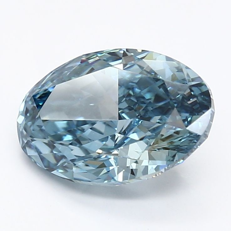 Loose Diamond - OVAL 2.61ct Fancy Vivid Blue VS1: Loose Diamond - OVAL 2.61ct Fancy Vivid Blue VS1 Source: This is a real non-mined Diamond that has been grown in a lab Shape: OVAL Carats: 2.61 Color: Fancy Vivid Blue Certification: IGI Video: