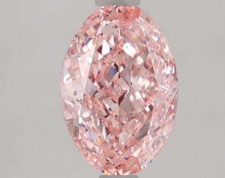 Loose Diamond - OVAL 1.8ct Fancy Vivid Pink SI1: Loose Diamond - OVAL 1.8ct Fancy Vivid Pink SI1 Source: This is a real non-mined Diamond that has been grown in a lab Shape: OVAL Carats: 1.8 Color: Fancy Vivid Pink Certification: NONE The Diamond De