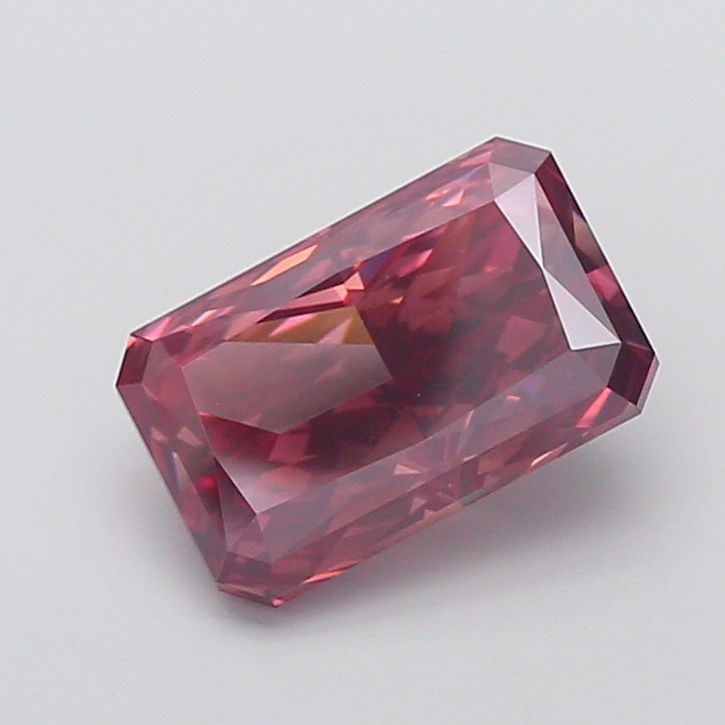 Loose Diamond - RADIANT 4.04ct Fancy Vivid Brown Pink VS1 (1 of 1)