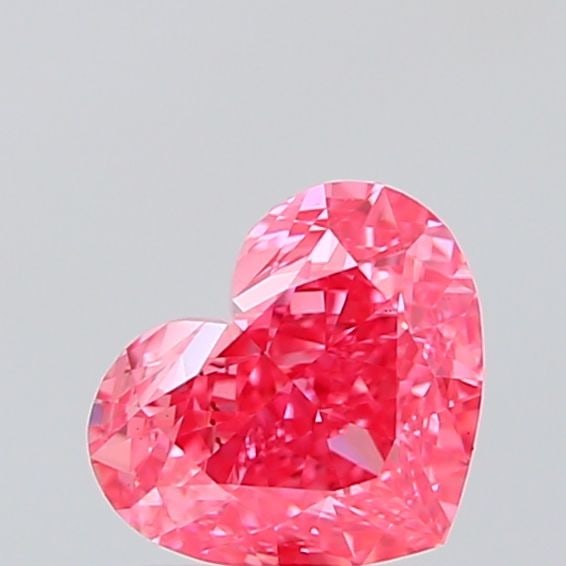 Loose Diamond - HEART 1.48ct Fancy Vivid Pink VS1: Loose Diamond - HEART 1.48ct Fancy Vivid Pink VS1 Source: This is a real non-mined Diamond that has been grown in a lab Shape: HEART Carats: 1.48 Color: Fancy Vivid Pink Certification: IGI Video: