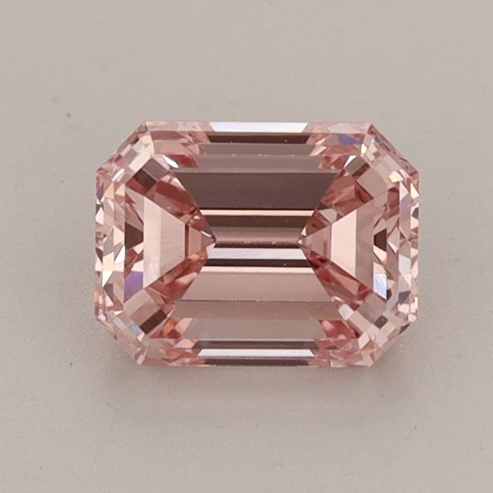 Loose Diamond - EMERALD 0.93ct Fancy Intense Pink VS1: Loose Diamond - EMERALD 0.93ct Fancy Intense Pink VS1 Source: This is a real non-mined Diamond that has been grown in a lab Shape: EMERALD Carats: 0.93 Color: Fancy Intense Pink Certification: IGI Vid