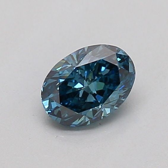 Loose Diamond - OVAL 0.25ct Fancy Vivid Green Blue VS1: Loose Diamond - OVAL 0.25ct Fancy Vivid Green Blue VS1 Source: This is a real non-mined Diamond that has been grown in a lab Shape: OVAL Carats: 0.25 Color: Fancy Vivid Green Blue Certification: IGI T