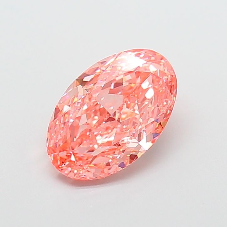 Loose Diamond - OVAL 5.03ct Fancy Vivid Pink VS1 (1 of 1)