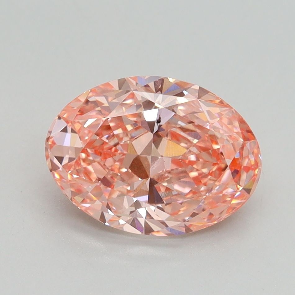 Loose Diamond - OVAL 1.75ct Fancy Intense Pink VS2: Loose Diamond - OVAL 1.75ct Fancy Intense Pink VS2 Source: This is a real non-mined Diamond that has been grown in a lab Shape: OVAL Carats: 1.75 Color: Fancy Intense Pink Certification: IGI Video: