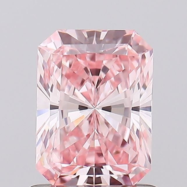 Loose Diamond - RADIANT 1.06ct Fancy Pink VS1: Loose Diamond - RADIANT 1.06ct Fancy Pink VS1 Source: This is a real non-mined Diamond that has been grown in a lab Shape: RADIANT Carats: 1.06 Color: Fancy Pink Certification: NONE Video: