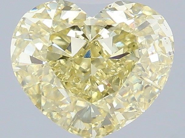 Loose Diamond - HEART 2.06ct Fancy Intense Yellow VS1: Loose Diamond - HEART 2.06ct Fancy Intense Yellow VS1 Source: This is a real non-mined Diamond that has been grown in a lab Shape: HEART Carats: 2.06 Color: Fancy Intense Yellow Certification: IGI Vid