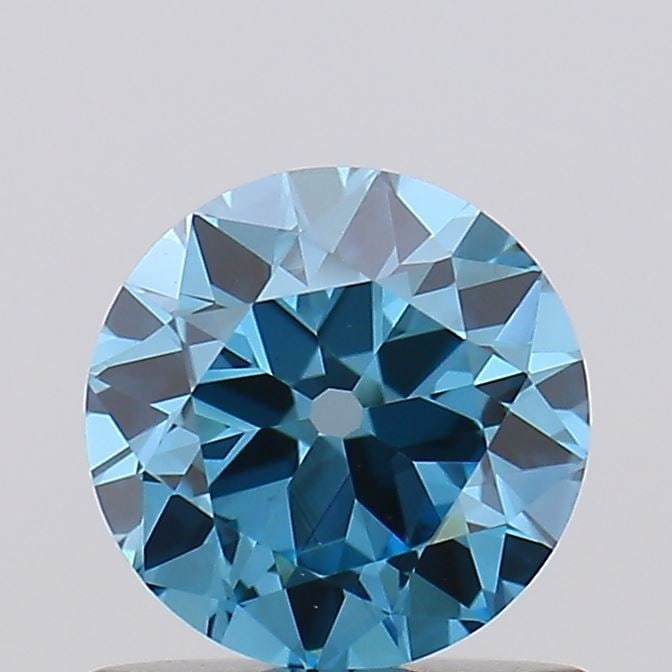 Loose Diamond - ROUND 0.74ct Fancy Vivid Blue VS1: Loose Diamond - ROUND 0.74ct Fancy Vivid Blue VS1 Source: This is a real non-mined Diamond that has been grown in a lab Shape: ROUND Carats: 0.74 Color: Fancy Vivid Blue Certification: NONE Video: