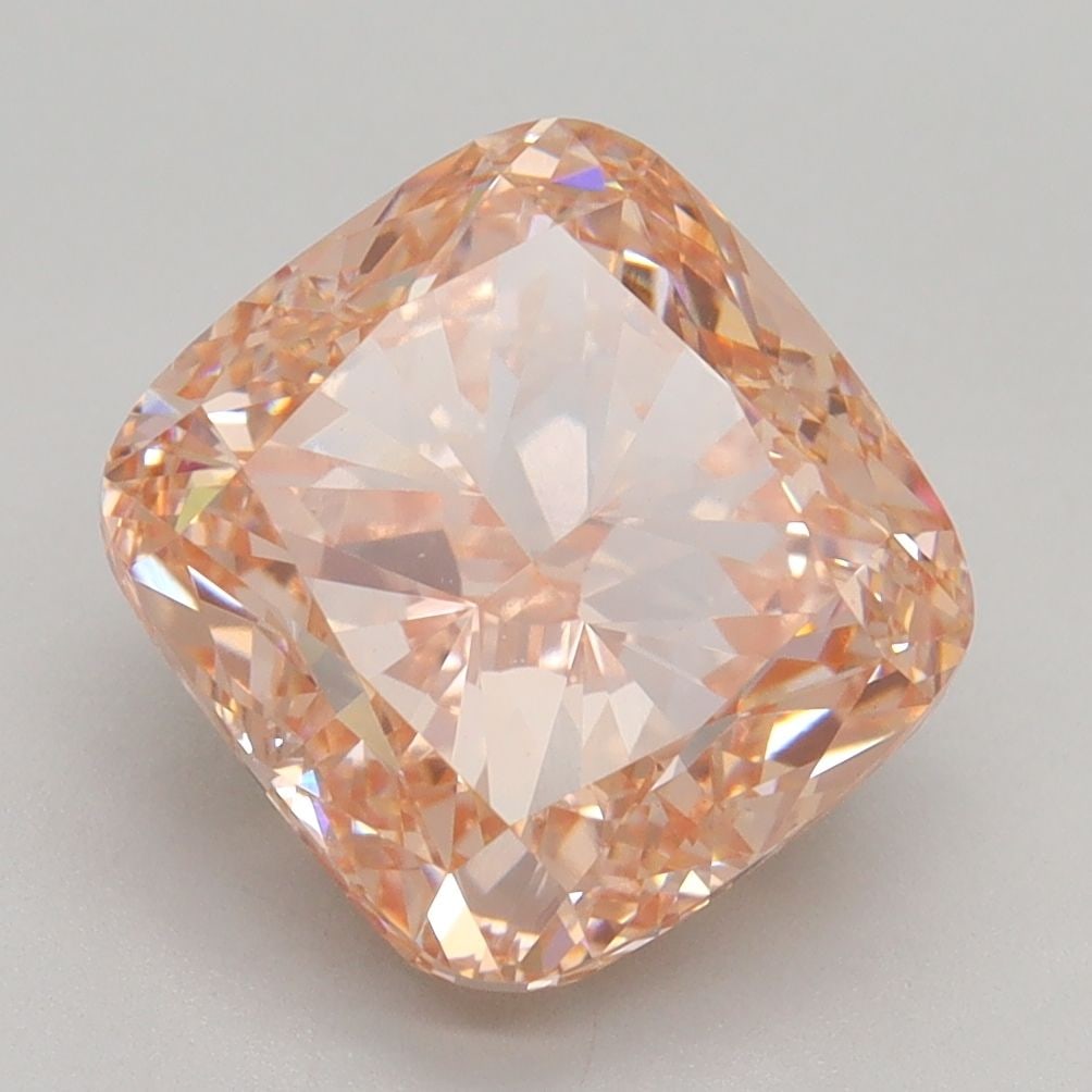 Loose Diamond - CUSHION MODIFIED 5.0ct Fancy Intense Pink VS1: Loose Diamond - CUSHION MODIFIED 5.0ct Fancy Intense Pink VS1 Source: This is a real non-mined Diamond that has been grown in a lab Shape: CUSHION MODIFIED Carats: 5.0 Color: Fancy Intense Pink Certif