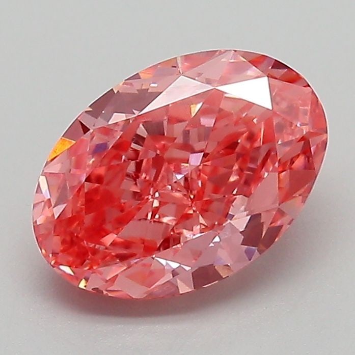 Loose Diamond - OVAL 1.69ct Fancy Vivid Pink VS1: Loose Diamond - OVAL 1.69ct Fancy Vivid Pink VS1 Source: This is a real non-mined Diamond that has been grown in a lab Shape: OVAL Carats: 1.69 Color: Fancy Vivid Pink Certification: IGI Video: