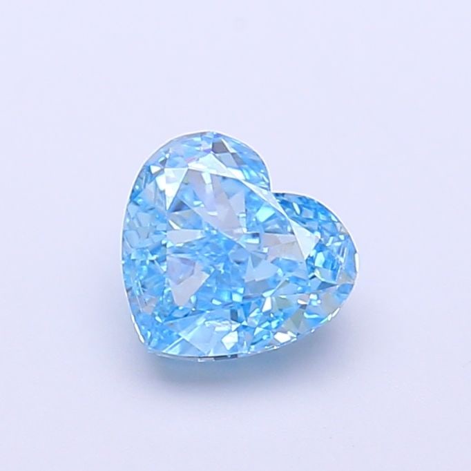 Loose Diamond - HEART 1.01ct Fancy Vivid Blue VS2: Loose Diamond - HEART 1.01ct Fancy Vivid Blue VS2 Source: This is a real non-mined Diamond that has been grown in a lab Shape: HEART Carats: 1.01 Color: Fancy Vivid Blue Certification: NONE Video: