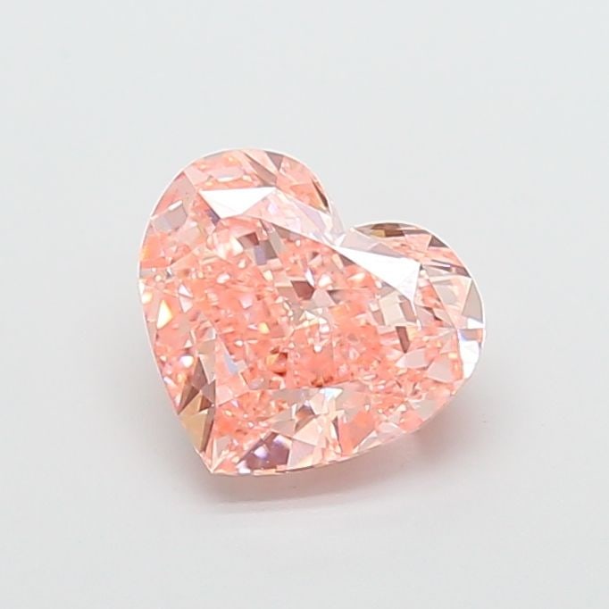 Loose Diamond - HEART 3.05ct Fancy Vivid Pink VS1: Loose Diamond - HEART 3.05ct Fancy Vivid Pink VS1 Source: This is a real non-mined Diamond that has been grown in a lab Shape: HEART Carats: 3.05 Color: Fancy Vivid Pink Certification: IGI Video: