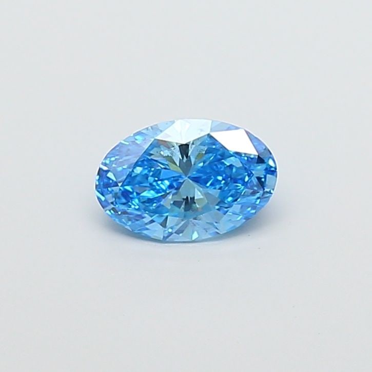 Loose Diamond - OVAL 1.0ct Fancy Vivid Blue SI1: Loose Diamond - OVAL 1.0ct Fancy Vivid Blue SI1 Source: This is a real non-mined Diamond that has been grown in a lab Shape: OVAL Carats: 1.0 Color: Fancy Vivid Blue Certification: IGI Video: