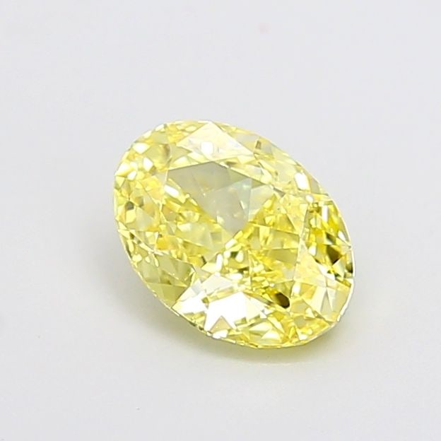 Loose Diamond - OVAL 1.37ct Fancy Intense Yellow VS1: Loose Diamond - OVAL 1.37ct Fancy Intense Yellow VS1 Source: This is a real non-mined Diamond that has been grown in a lab Shape: OVAL Carats: 1.37 Color: Fancy Intense Yellow Certification: IGI Video