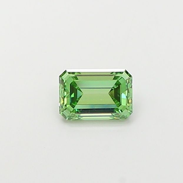 Loose Diamond - EMERALD 1.0ct Fancy Vivid Green VVS2 (1 of 1)