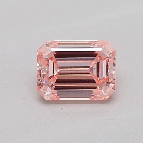 Loose Diamond - EMERALD 0.25ct Fancy Intense Pink VS2: Loose Diamond - EMERALD 0.25ct Fancy Intense Pink VS2 Source: This is a real non-mined Diamond that has been grown in a lab Shape: EMERALD Carats: 0.25 Color: Fancy Intense Pink Certification: IGI The