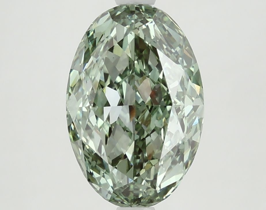 Loose Diamond - OVAL 2.89ct Fancy Vivid Green VS2: Loose Diamond - OVAL 2.89ct Fancy Vivid Green VS2 Source: This is a real non-mined Diamond that has been grown in a lab Shape: OVAL Carats: 2.89 Color: Fancy Vivid Green Certification: NONE The Diamon