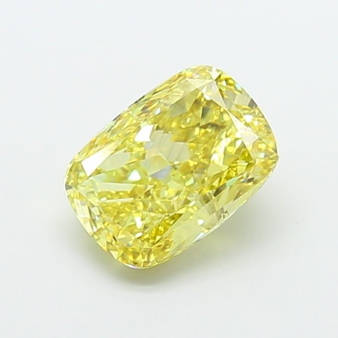 Loose Diamond - CUSHION MODIFIED 3.01ct Fancy Intense Yellow VS1: Loose Diamond - CUSHION MODIFIED 3.01ct Fancy Intense Yellow VS1 Source: This is a real non-mined Diamond that has been grown in a lab Shape: CUSHION MODIFIED Carats: 3.01 Color: Fancy Intense Yellow 