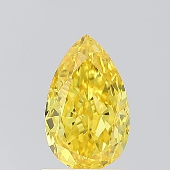 Loose Diamond - PEAR 1.01ct Fancy Vivid Yellow VVS2: Loose Diamond - PEAR 1.01ct Fancy Vivid Yellow VVS2 Source: This is a real non-mined Diamond that has been grown in a lab Shape: PEAR Carats: 1.01 Color: Fancy Vivid Yellow Certification: IGI Video: