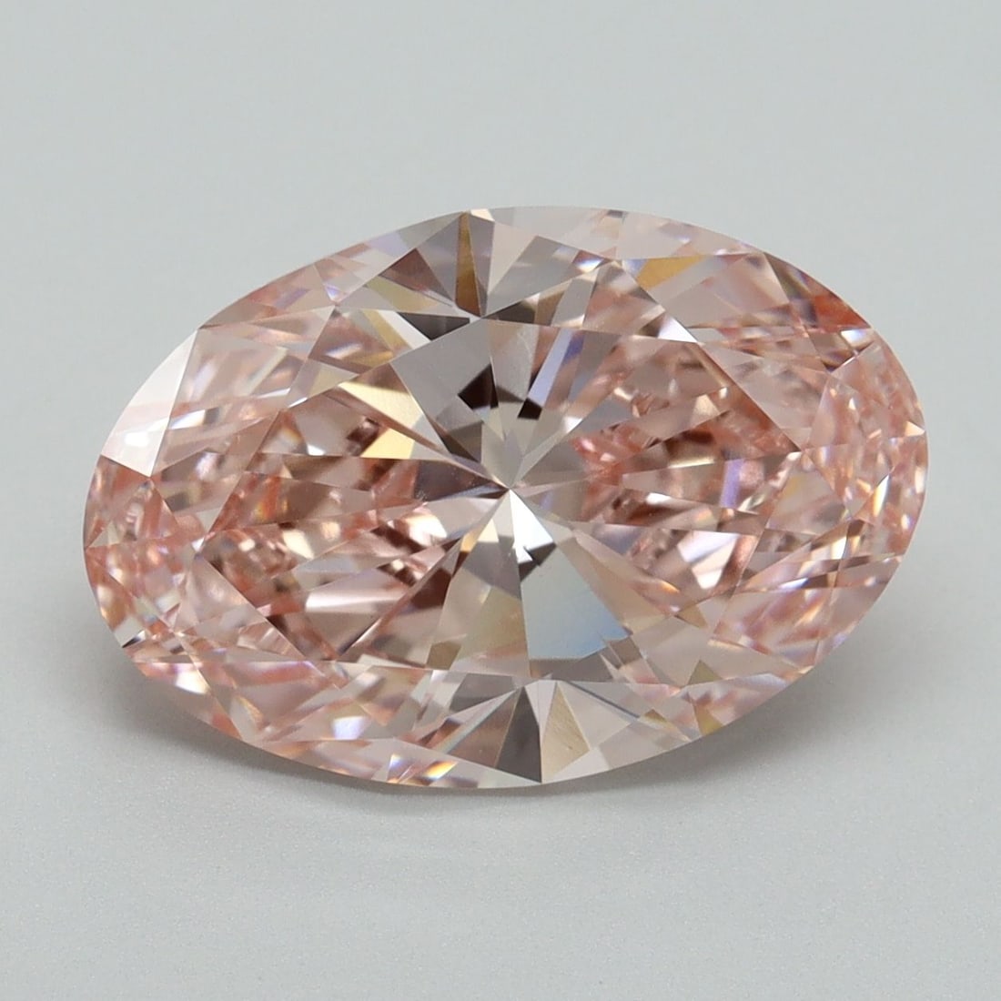 Loose Diamond - OVAL 5.01ct Fancy Vivid Pink VS1 (1 of 1)