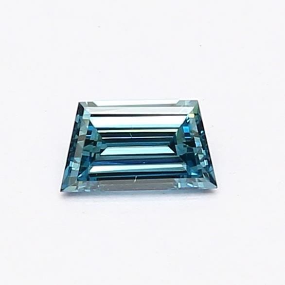Loose Diamond - TRAPEZOID 0.28ct Fancy Dark Blue VS1: Loose Diamond - TRAPEZOID 0.28ct Fancy Dark Blue VS1 Source: This is a real non-mined Diamond that has been grown in a lab Shape: TRAPEZOID Carats: 0.28 Color: Fancy Dark Blue Certification: NONE Vide