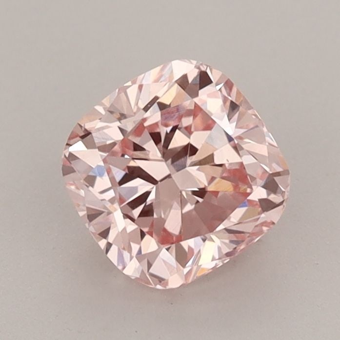 Loose Diamond - CUSHION MODIFIED 1.03ct Fancy Intense Pink VS2: Loose Diamond - CUSHION MODIFIED 1.03ct Fancy Intense Pink VS2 Source: This is a real non-mined Diamond that has been grown in a lab Shape: CUSHION MODIFIED Carats: 1.03 Color: Fancy Intense Pink Cert