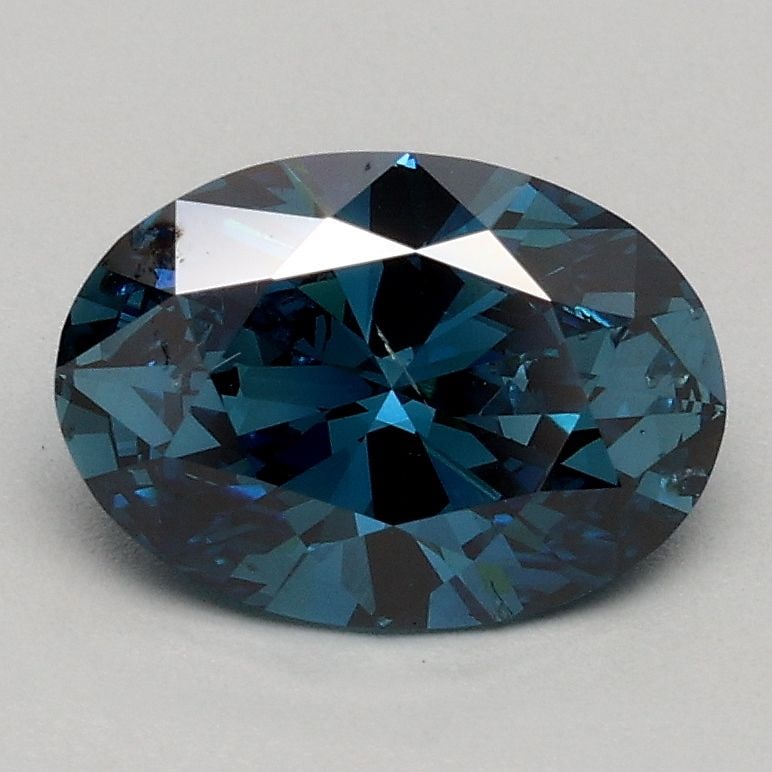 Loose Diamond - OVAL 1.02ct Fancy Deep Blue SI2 (1 of 1)