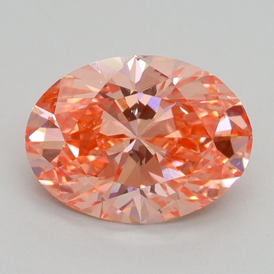 Loose Diamond - OVAL 2.08ct Fancy Vivid Pink VS2: Loose Diamond - OVAL 2.08ct Fancy Vivid Pink VS2 Source: This is a real non-mined Diamond that has been grown in a lab Shape: OVAL Carats: 2.08 Color: Fancy Vivid Pink Certification: IGI Video: