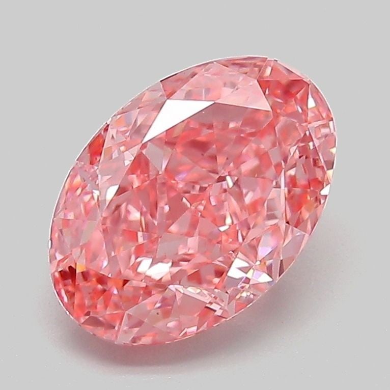 Loose Diamond - OVAL 2.04ct Fancy Vivid Pink VVS2: Loose Diamond - OVAL 2.04ct Fancy Vivid Pink VVS2 Source: This is a real non-mined Diamond that has been grown in a lab Shape: OVAL Carats: 2.04 Color: Fancy Vivid Pink Certification: IGI Video: