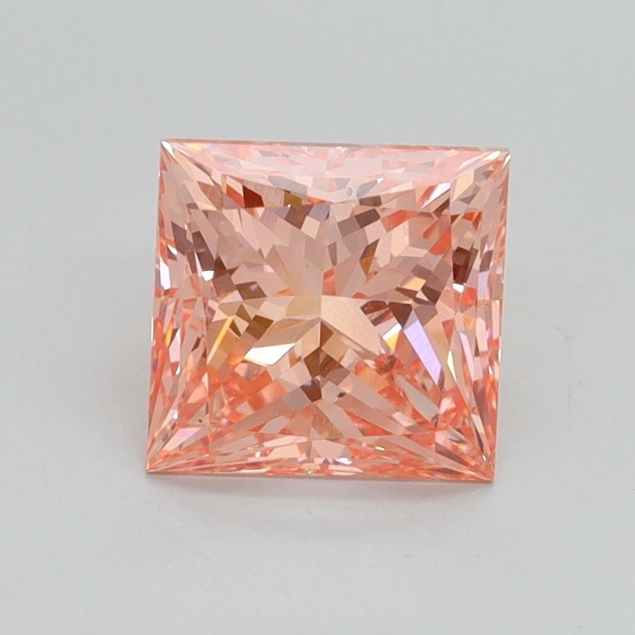 Loose Diamond - PRINCESS 1.75ct Fancy Vivid Pink VS2: Loose Diamond - PRINCESS 1.75ct Fancy Vivid Pink VS2 Source: This is a real non-mined Diamond that has been grown in a lab Shape: PRINCESS Carats: 1.75 Color: Fancy Vivid Pink Certification: IGI Video