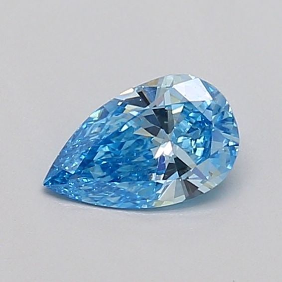 Loose Diamond - PEAR 0.39ct Fancy Vivid Blue VS1: Loose Diamond - PEAR 0.39ct Fancy Vivid Blue VS1 Source: This is a real non-mined Diamond that has been grown in a lab Shape: PEAR Carats: 0.39 Color: Fancy Vivid Blue Certification: IGI Video: