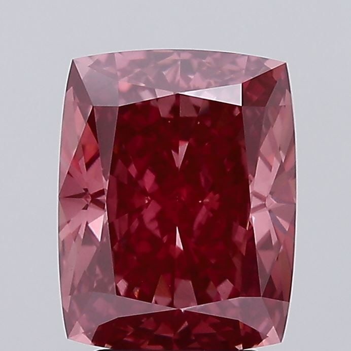 Loose Diamond - CUSHION MODIFIED 4.13ct Fancy Vivid Pink VS1 (1 of 1)