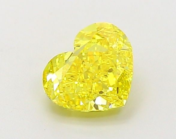 Loose Diamond - HEART 1.01ct Fancy Vivid Yellow VS1: Loose Diamond - HEART 1.01ct Fancy Vivid Yellow VS1 Source: This is a real non-mined Diamond that has been grown in a lab Shape: HEART Carats: 1.01 Color: Fancy Vivid Yellow Certification: IGI Video: