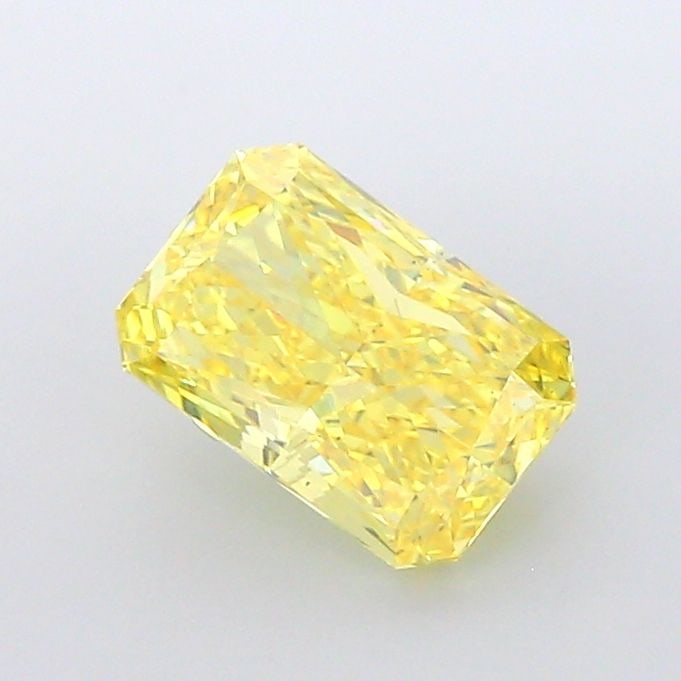 Loose Diamond - RADIANT 4.0ct Fancy Vivid Yellow VS2: Loose Diamond - RADIANT 4.0ct Fancy Vivid Yellow VS2 Source: This is a real non-mined Diamond that has been grown in a lab Shape: RADIANT Carats: 4.0 Color: Fancy Vivid Yellow Certification: IGI Video