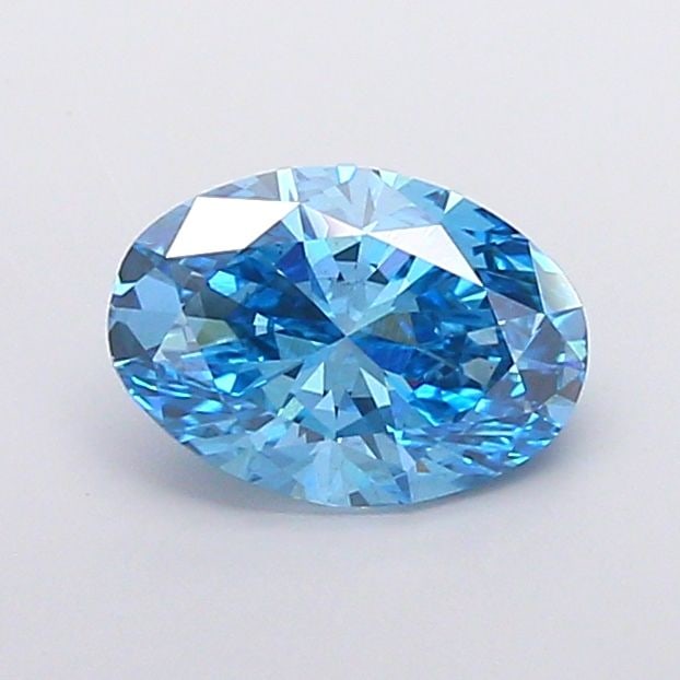 Loose Diamond - OVAL 2.04ct Fancy Vivid Blue VS2: Loose Diamond - OVAL 2.04ct Fancy Vivid Blue VS2 Source: This is a real non-mined Diamond that has been grown in a lab Shape: OVAL Carats: 2.04 Color: Fancy Vivid Blue Certification: IGI Video: