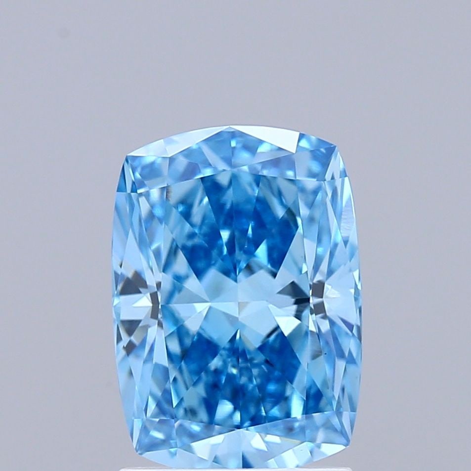 Loose Diamond - CUSHION MODIFIED 2.02ct Fancy Vivid Blue VVS2 (1 of 1)