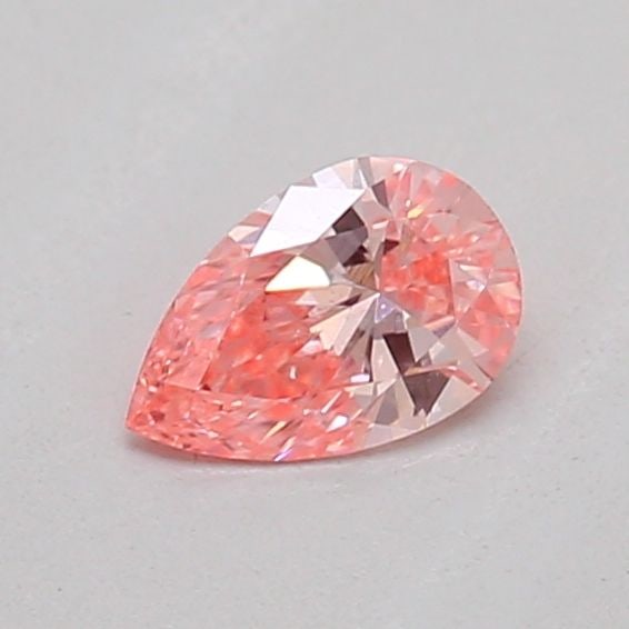 Loose Diamond - PEAR 0.18ct Fancy Vivid Pink VVS2: Loose Diamond - PEAR 0.18ct Fancy Vivid Pink VVS2 Source: This is a real non-mined Diamond that has been grown in a lab Shape: PEAR Carats: 0.18 Color: Fancy Vivid Pink Certification: IGI Video: