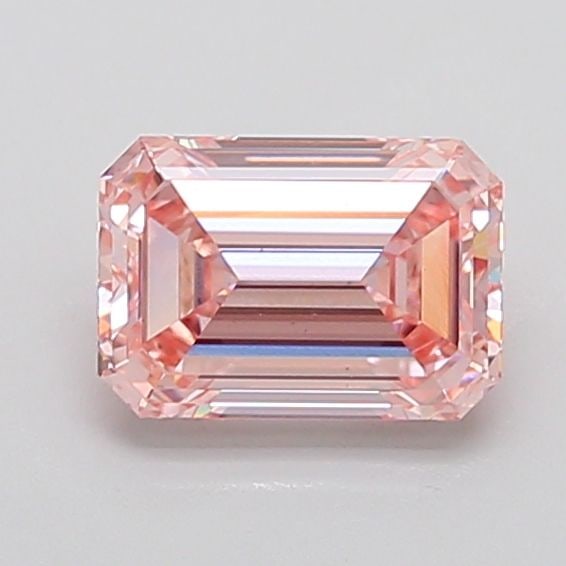 Loose Diamond - EMERALD 2.09ct Fancy Intense Pink VS1: Loose Diamond - EMERALD 2.09ct Fancy Intense Pink VS1 Source: This is a real non-mined Diamond that has been grown in a lab Shape: EMERALD Carats: 2.09 Color: Fancy Intense Pink Certification: IGI The