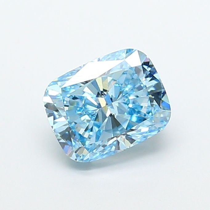 Loose Diamond - CUSHION MODIFIED 3.02ct Fancy Vivid Blue VVS2: Loose Diamond - CUSHION MODIFIED 3.02ct Fancy Vivid Blue VVS2 Source: This is a real non-mined Diamond that has been grown in a lab Shape: CUSHION MODIFIED Carats: 3.02 Color: Fancy Vivid Blue Certifi
