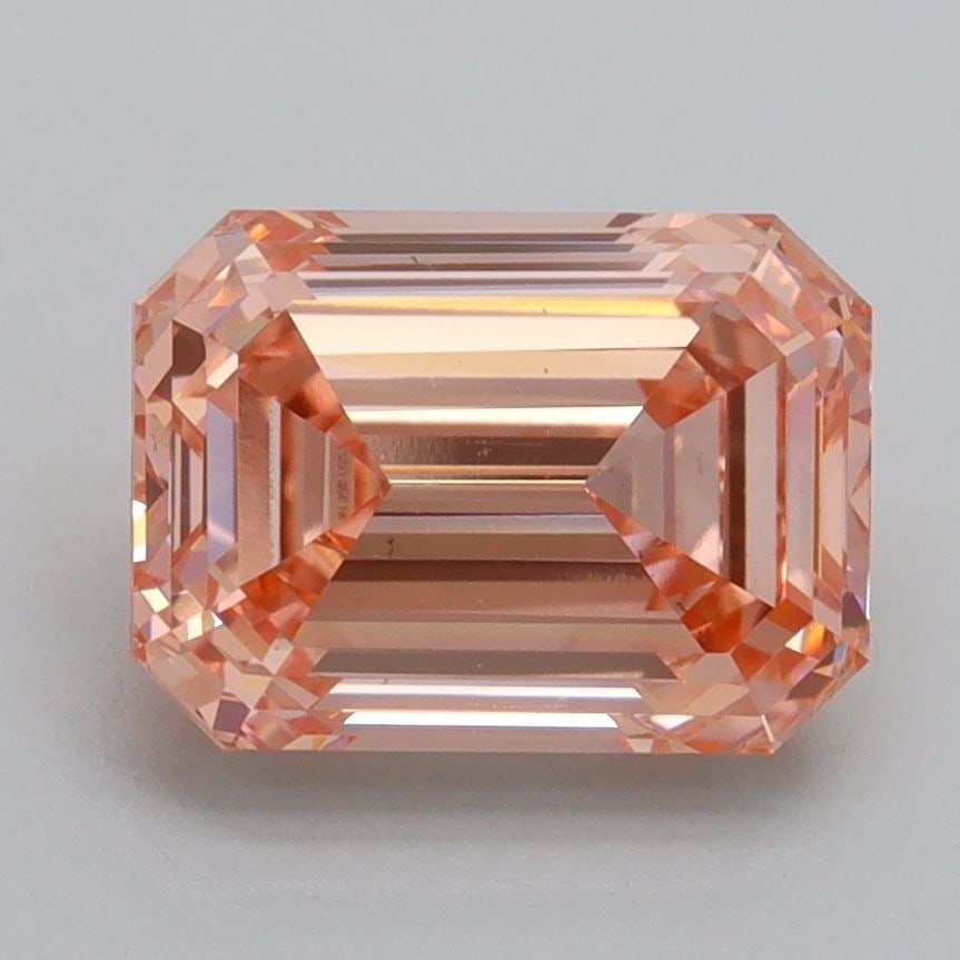 Loose Diamond - EMERALD 2.51ct Fancy Intense Pink VS1: Loose Diamond - EMERALD 2.51ct Fancy Intense Pink VS1 Source: This is a real non-mined Diamond that has been grown in a lab Shape: EMERALD Carats: 2.51 Color: Fancy Intense Pink Certification: IGI Vid