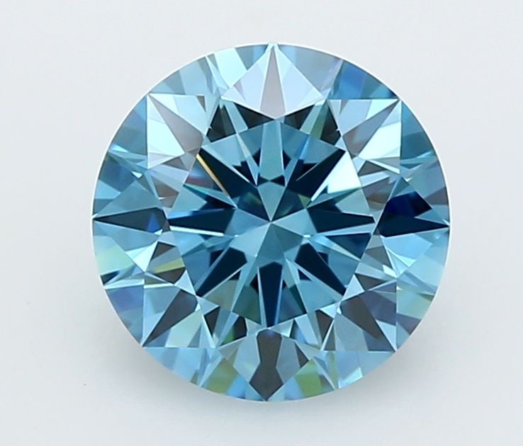 Ideal Loose Diamond - ROUND 2.51ct Fancy Vivid Blue VVS1: Ideal Loose Diamond - ROUND 2.51ct Fancy Vivid Blue VVS1 Source: This is a real non-mined Diamond that has been grown in a lab Shape: ROUND Carats: 2.51 Color: Fancy Vivid Blue Certification: IGI Vide