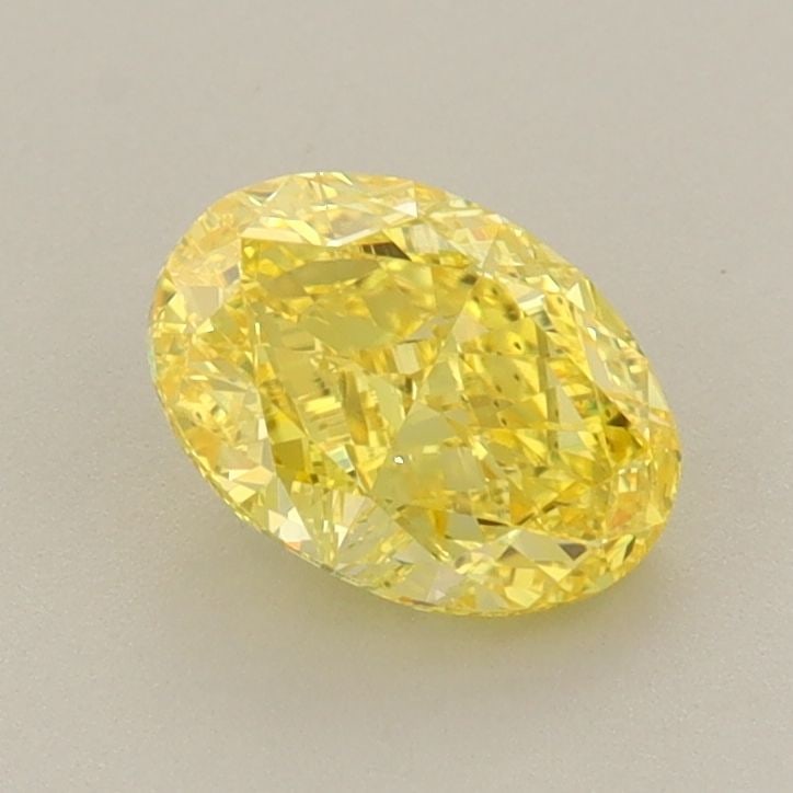 Loose Diamond - OVAL 1.03ct Fancy Vivid Yellow VS1: Loose Diamond - OVAL 1.03ct Fancy Vivid Yellow VS1 Source: This is a real non-mined Diamond that has been grown in a lab Shape: OVAL Carats: 1.03 Color: Fancy Vivid Yellow Certification: IGI Video: