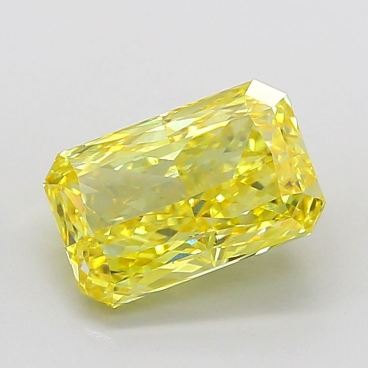Loose Diamond - RADIANT 3.31ct Fancy Vivid Yellow VS1: Loose Diamond - RADIANT 3.31ct Fancy Vivid Yellow VS1 Source: This is a real non-mined Diamond that has been grown in a lab Shape: RADIANT Carats: 3.31 Color: Fancy Vivid Yellow Certification: IGI Vid