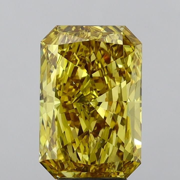 Loose Diamond - RADIANT 4.98ct Fancy Vivid Yellow VS1: Loose Diamond - RADIANT 4.98ct Fancy Vivid Yellow VS1 Source: This is a real non-mined Diamond that has been grown in a lab Shape: RADIANT Carats: 4.98 Color: Fancy Vivid Yellow Certification: IGI Vid