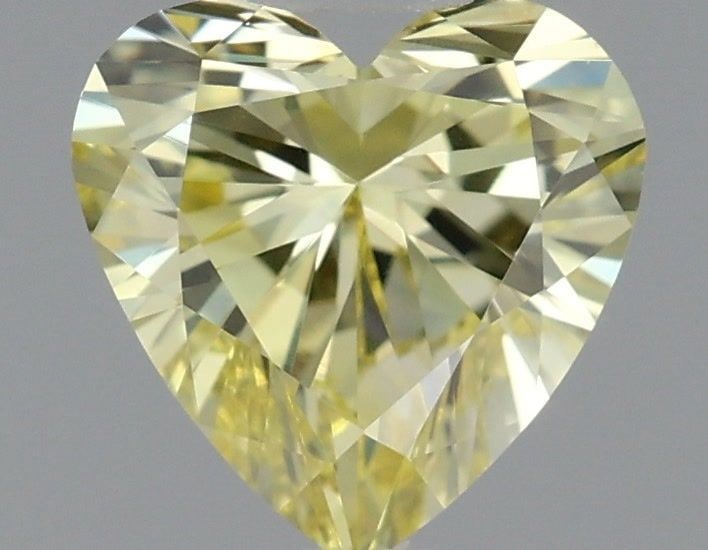 Loose Diamond - HEART 0.52ct Fancy Intense Yellow VVS2: Loose Diamond - HEART 0.52ct Fancy Intense Yellow VVS2 Source: This is a real non-mined Diamond that has been grown in a lab Shape: HEART Carats: 0.52 Color: Fancy Intense Yellow Certification: IGI Vi